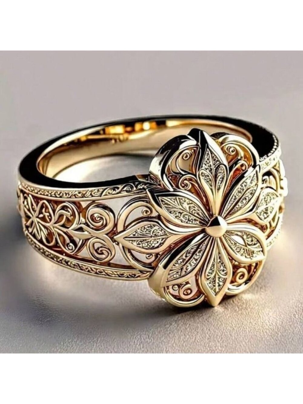 Floral ring M1349